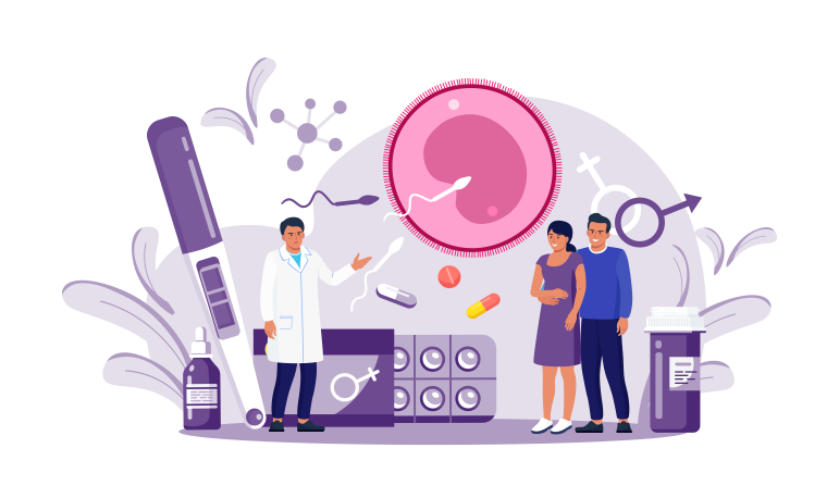 Advanced IVF laboratory icon