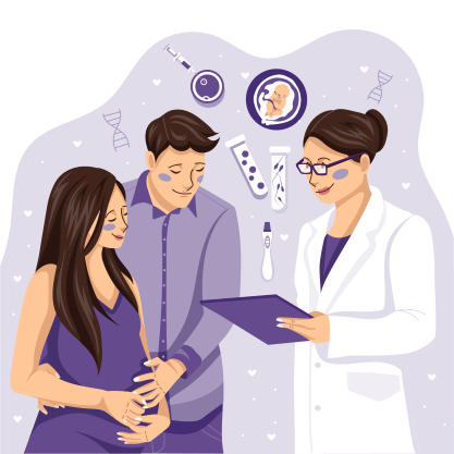 73% IVF success rate icon