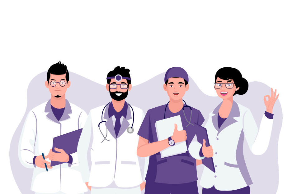 Expert embryologists team icon